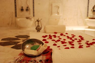 Marmaris Turkish bath foam massage, aromatherapy massage plus more